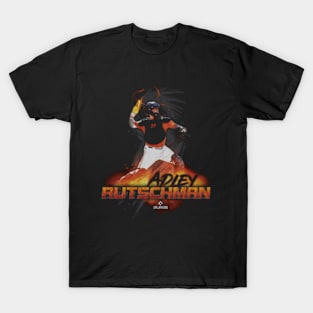 Adley Rutschman Baltimore Flame T-Shirt